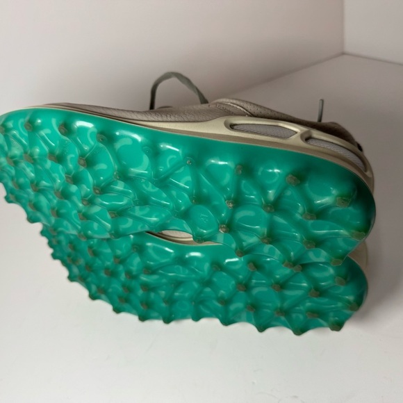 ECCO Biom Cage Pro Gore-Tex Women's Golf Shoes Black Leather Size 10 - Picture 4 of 8